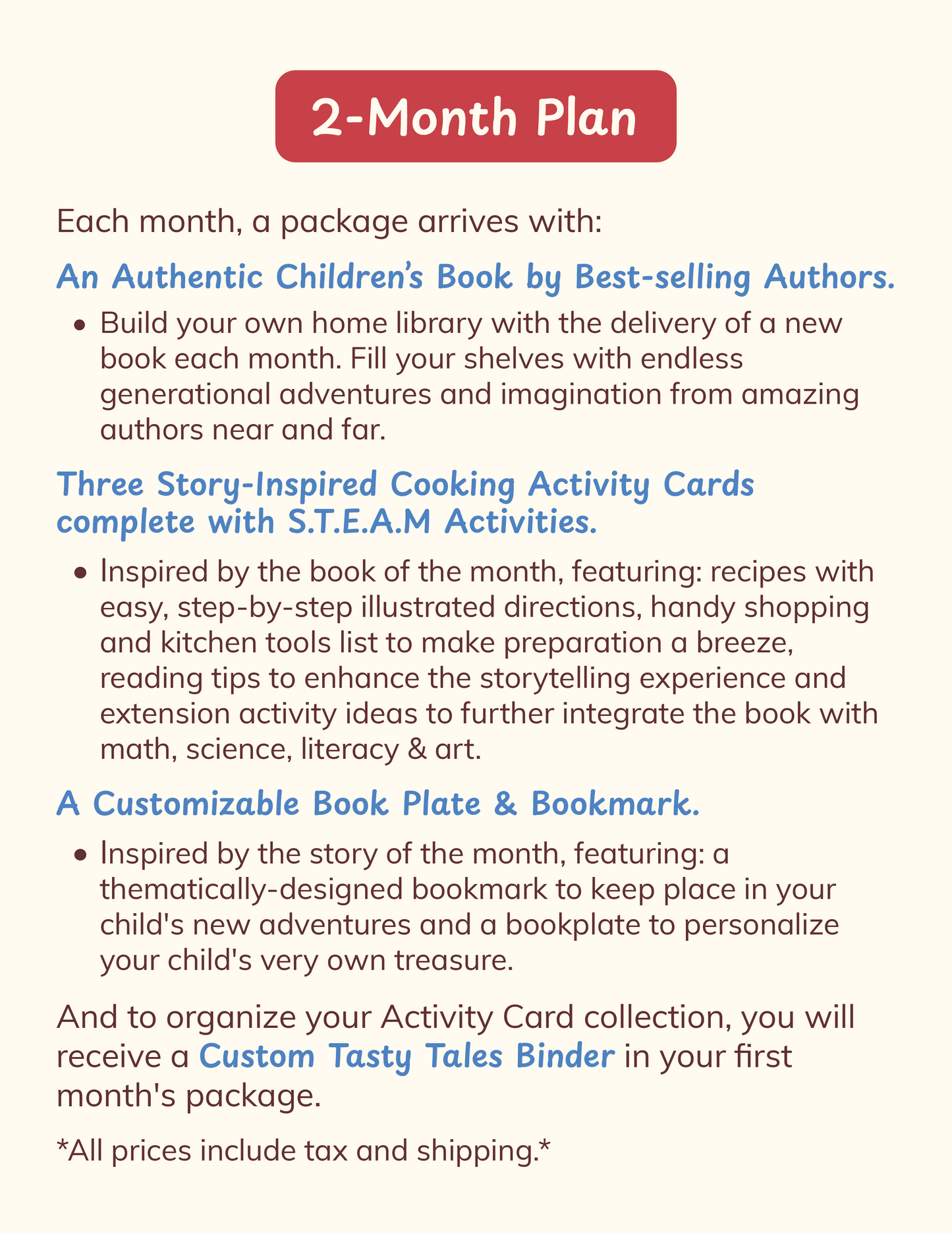 2-Month Plan