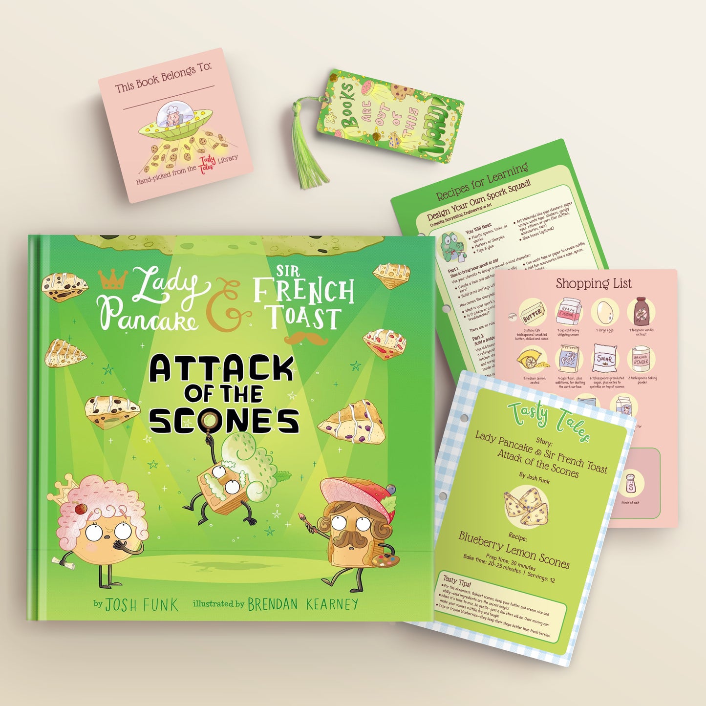 Lady Pancake & Sir French Toast - Attack of the Scones Package